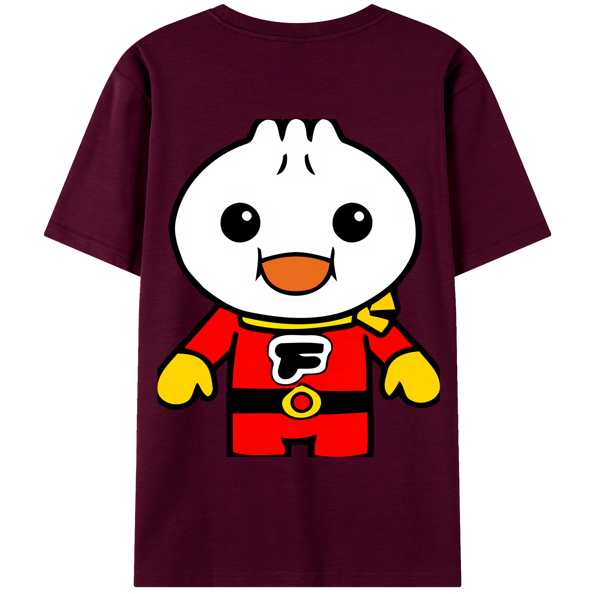 （画像用） アンパンマン Anpanman レディース半袖Tシャツ(バックプリント)